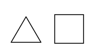 正三角形と正方形