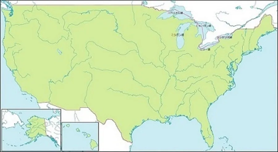 アメリカ五大湖の覚え方