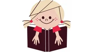 読書する女の子 読書する女の子