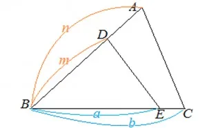 相似の三角形画像①