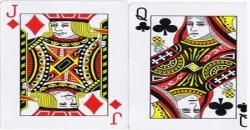 点対称トランプ画像