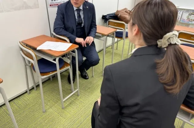 臨海セミナー様との取材の雰囲気 臨海セミナー様との取材の雰囲気