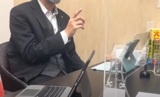 ご担当者とのインタビューの様子 ご担当者とのインタビューの様子