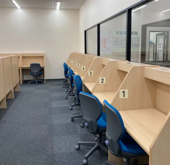 早稲田アカデミーの自習スペース 早稲田アカデミーの自習スペース