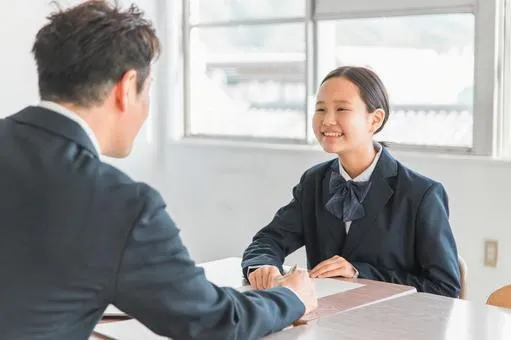 生徒との面談イメージ 生徒との面談イメージ