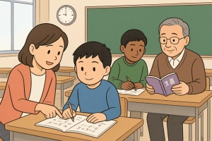 スライドイメージ（１） 大阪市西成区鶴見橋中学校 