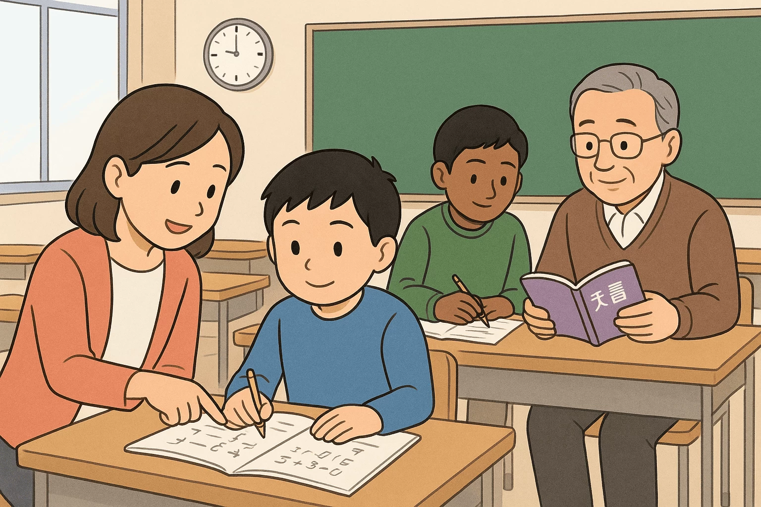 スライドイメージ（１） 大阪市西成区鶴見橋中学校 