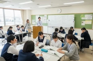 スライドイメージ（２） 大阪府 八尾市中学生対象の