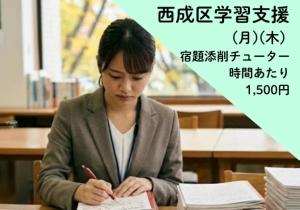 スライドイメージ（１） 大阪府西成区 中学生学習支