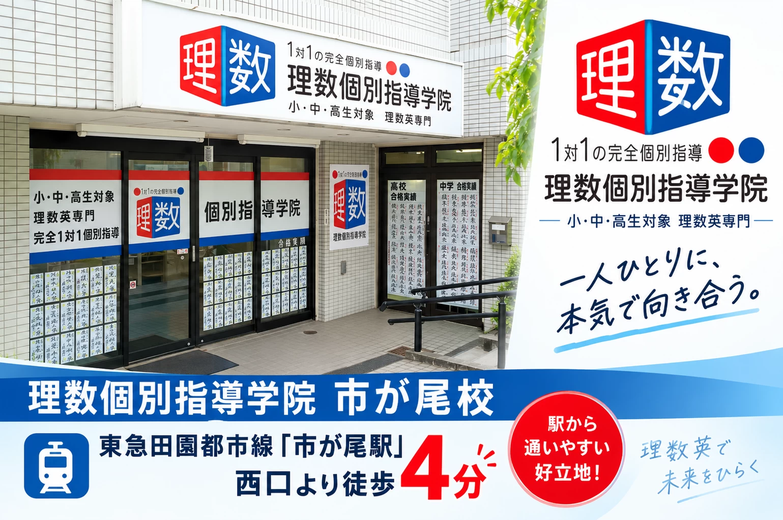 スライドイメージ（２） 理数個別指導学院 市が尾校