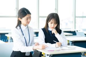 スライドイメージ（１） 私立学校放課後チューター(