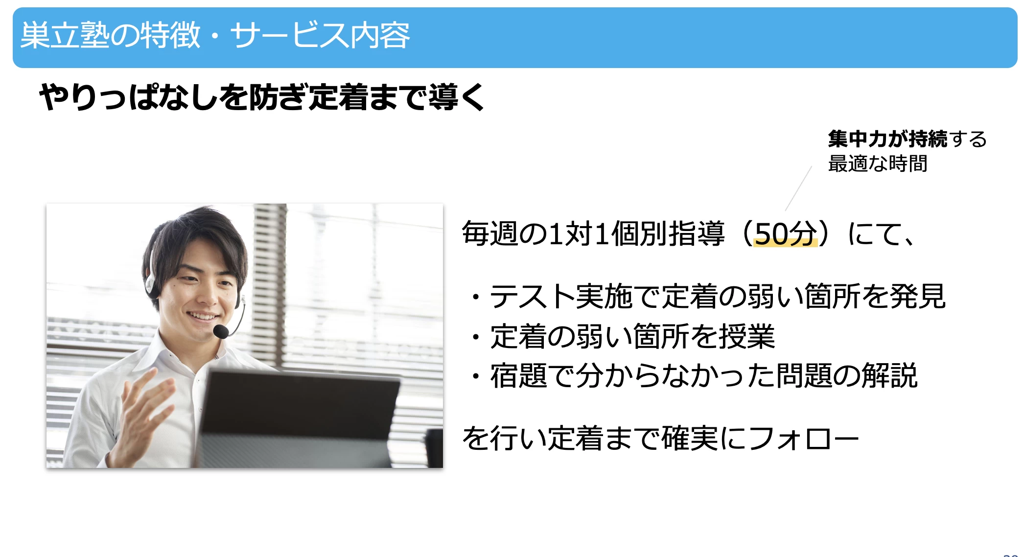 スライドイメージ（１） 巣立塾(オンライン)